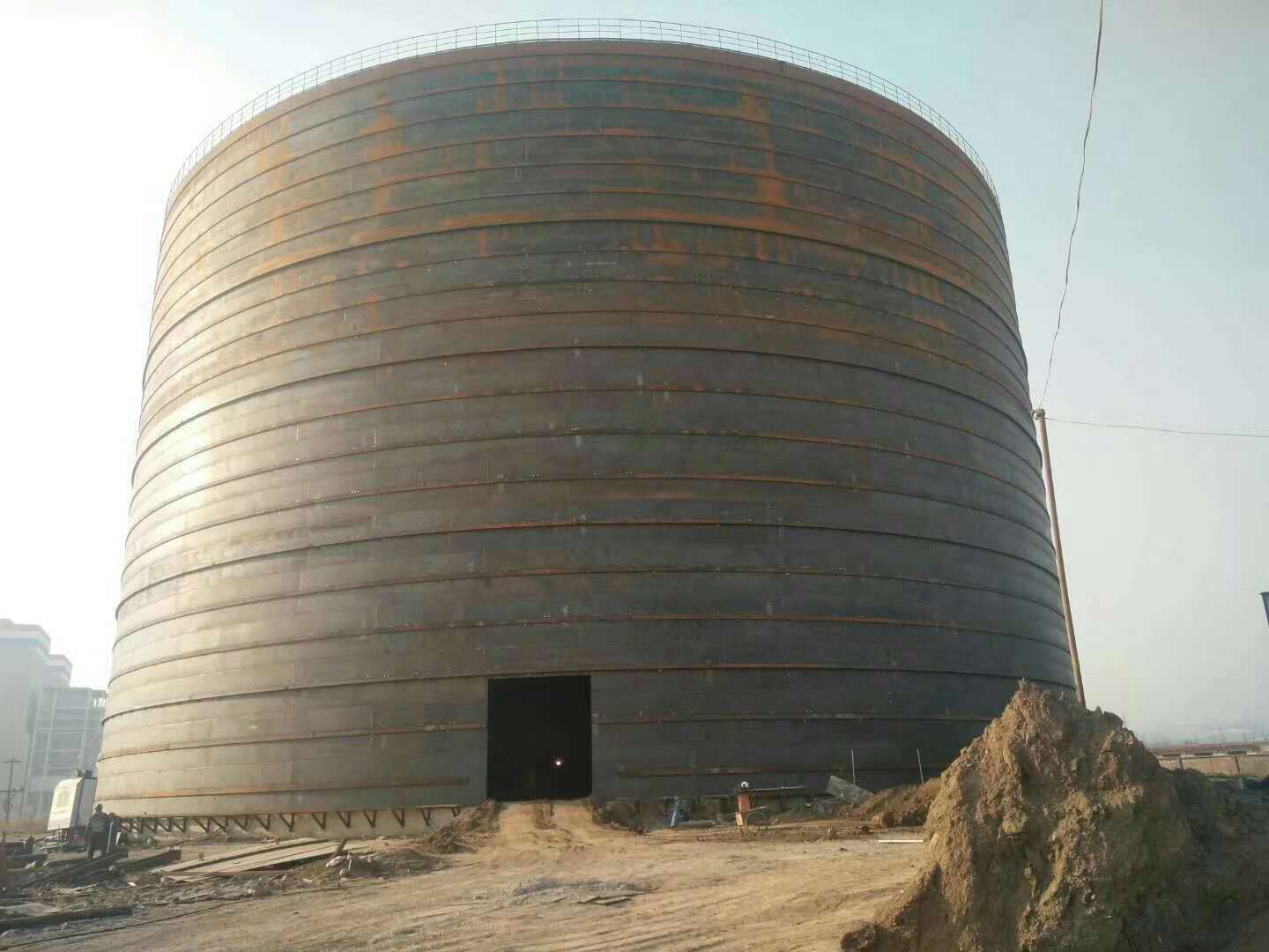 桃城承建大型钢板库的好处及原理