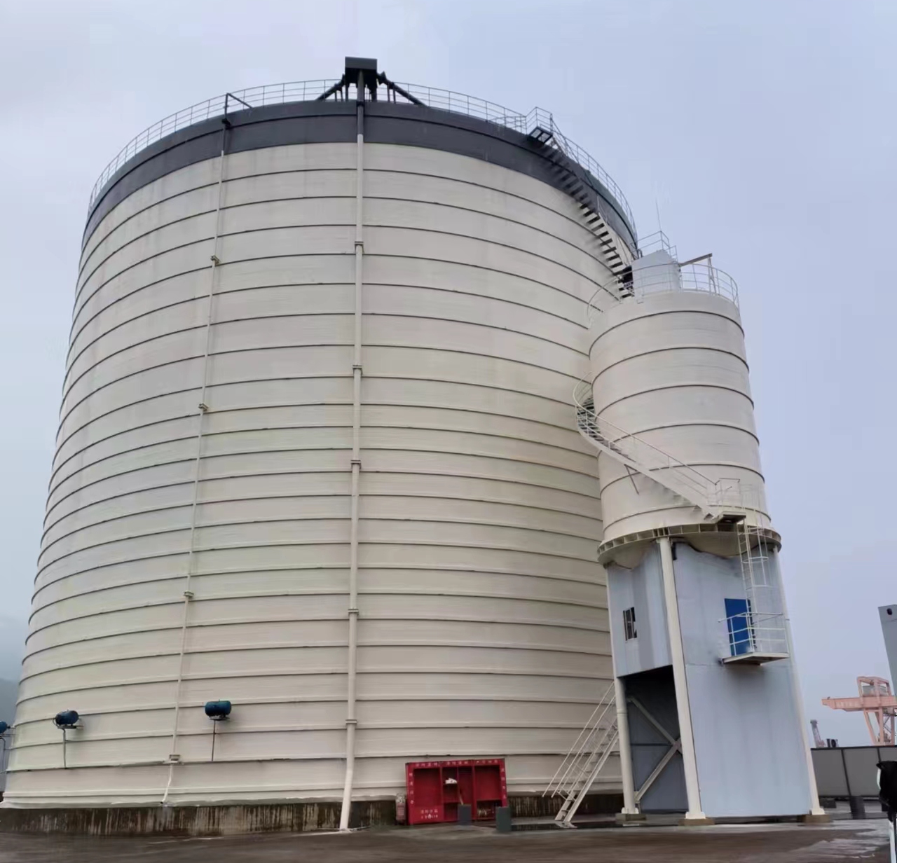 桃城10万吨水泥钢板库