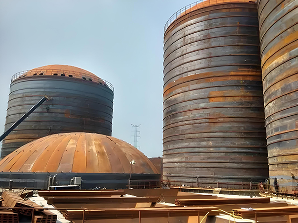 桃城焦粉钢板仓